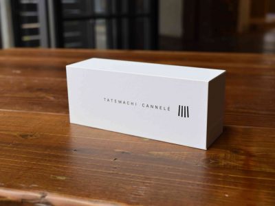 カヌレ3個用貼箱