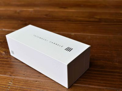 カヌレ3個用貼箱