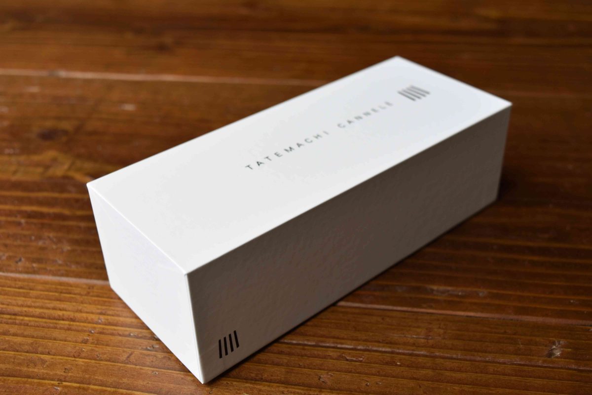 カヌレ3個用貼箱