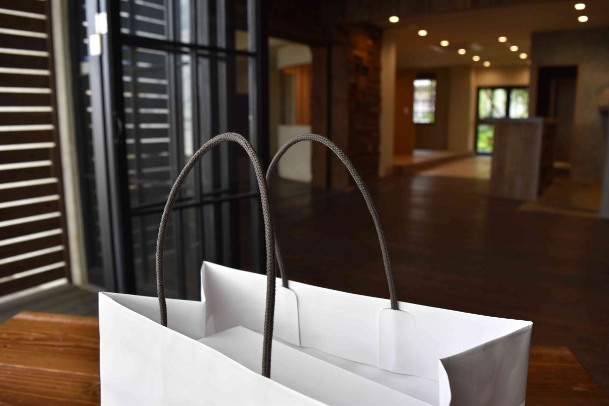 お渡し用紙手提袋 中