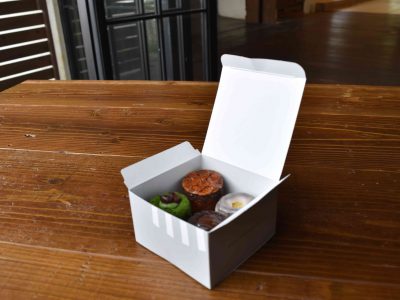 カヌレ4個用折箱