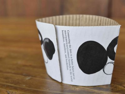 ホットドリンク用カップスリーブ