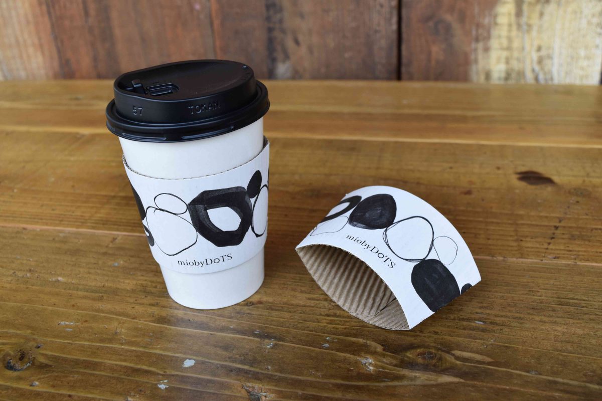 ホットドリンク用カップスリーブ