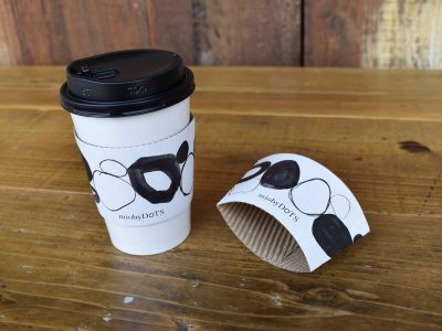 ホットドリンク用カップスリーブ