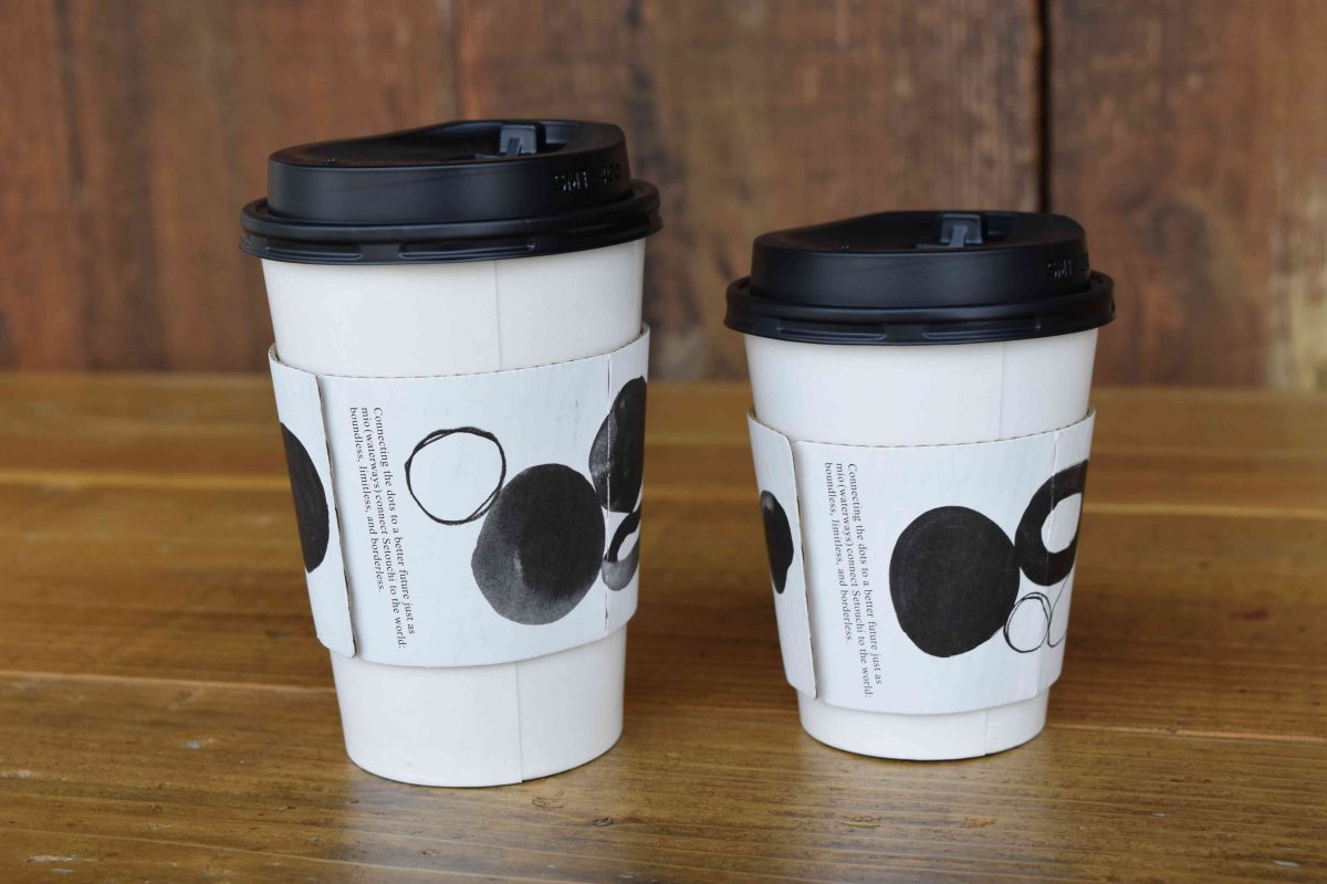ホットドリンク用カップスリーブ
