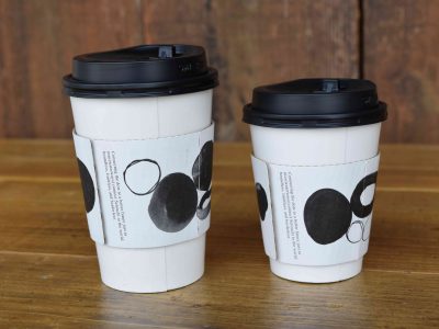 ホットドリンク用カップスリーブ