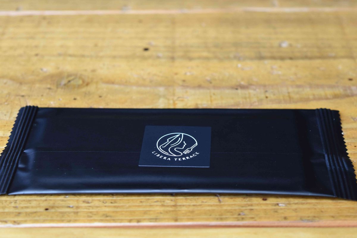 おしぼり用ロゴシール