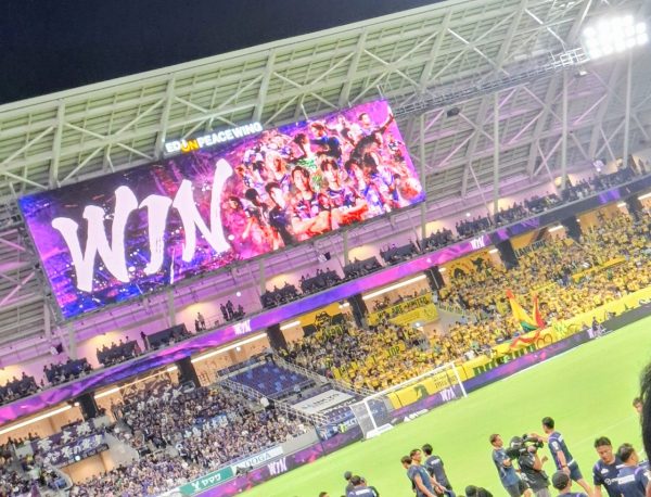 サンフレッチェの試合を見に行きました！